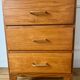 Chiffonnier en bois pieds compas
