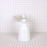 Art Deco porcelain & opaline sconce