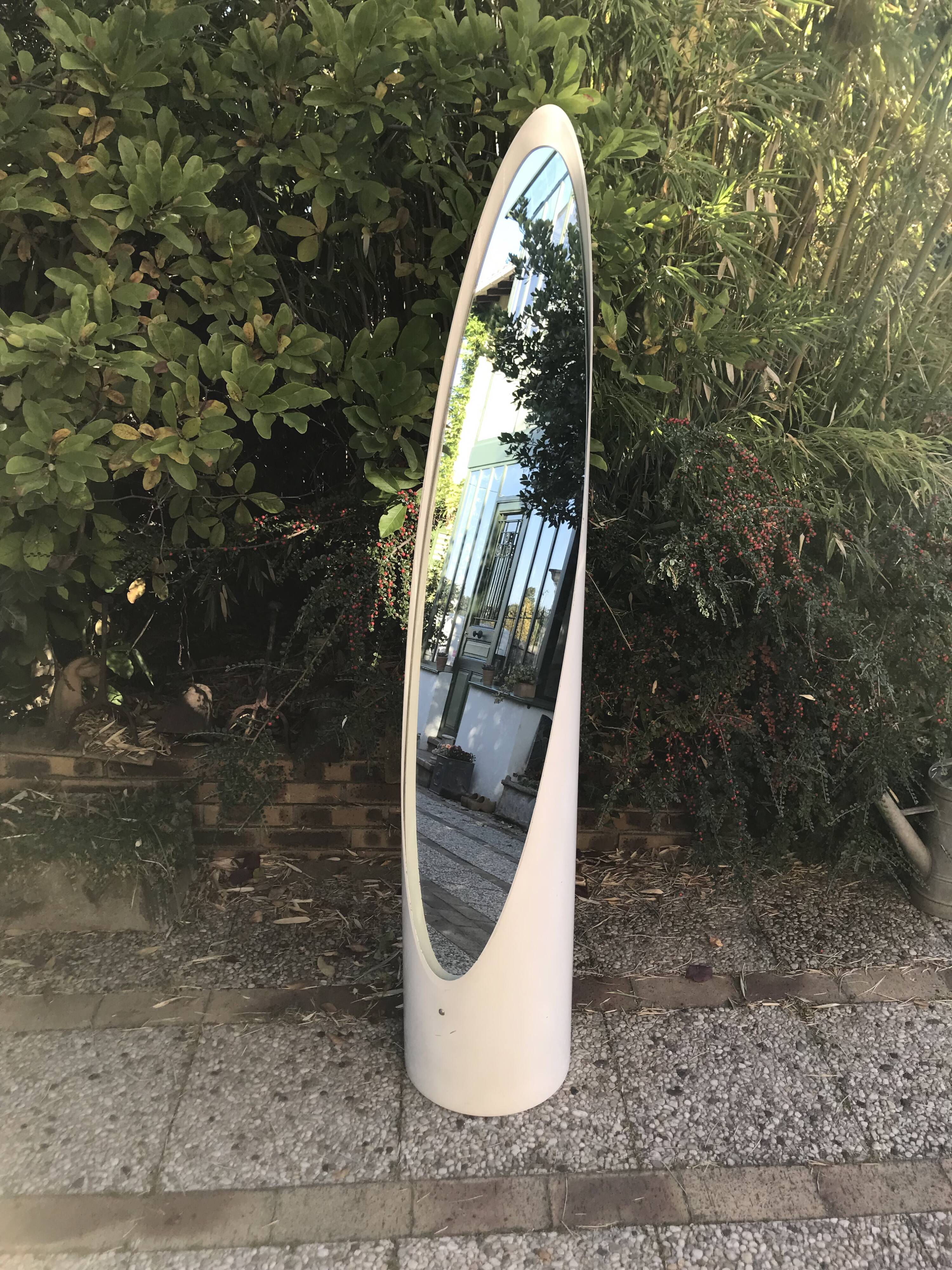 Large mirror Lipstick Roger Lecal ed Chabriere 1970