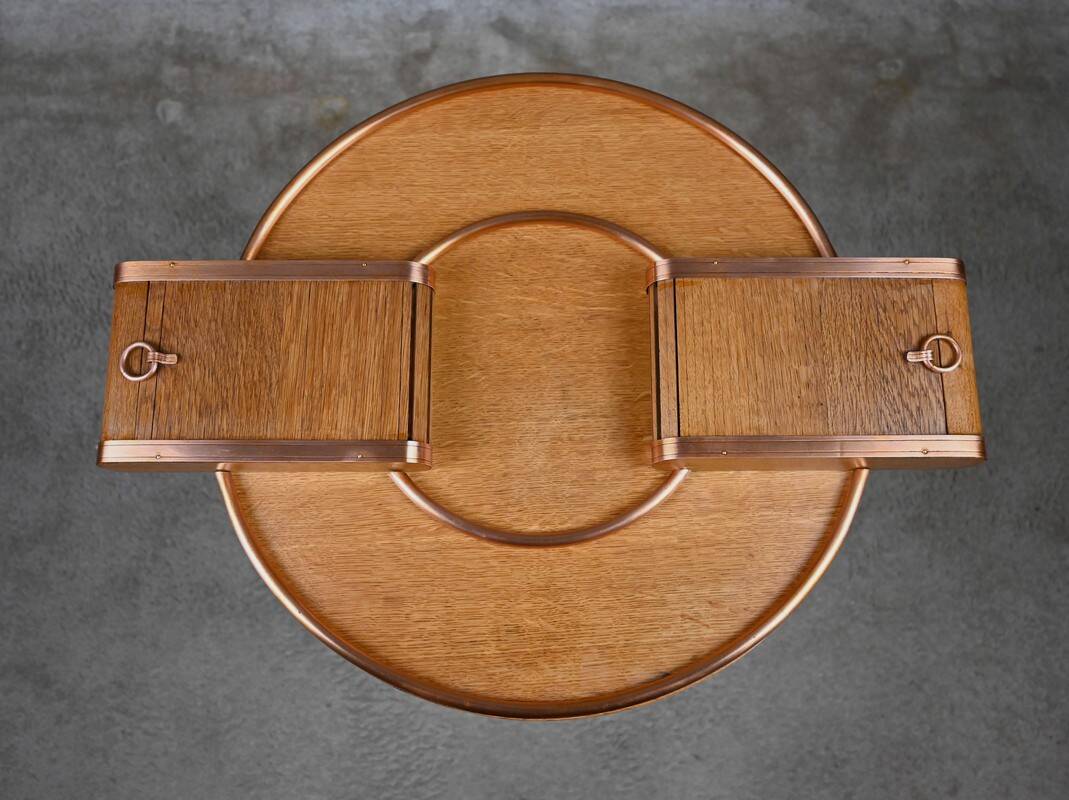 Small Oak Smoking Table, Art Deco period – 1930