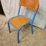 Child chair. Kindergarten chair. School chair. 1960.