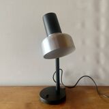 Vintage Wila desk lamp in black metal and aluminum