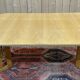 Table de salle à manger anglaise en chêne des années 1970 avec 2 allonges