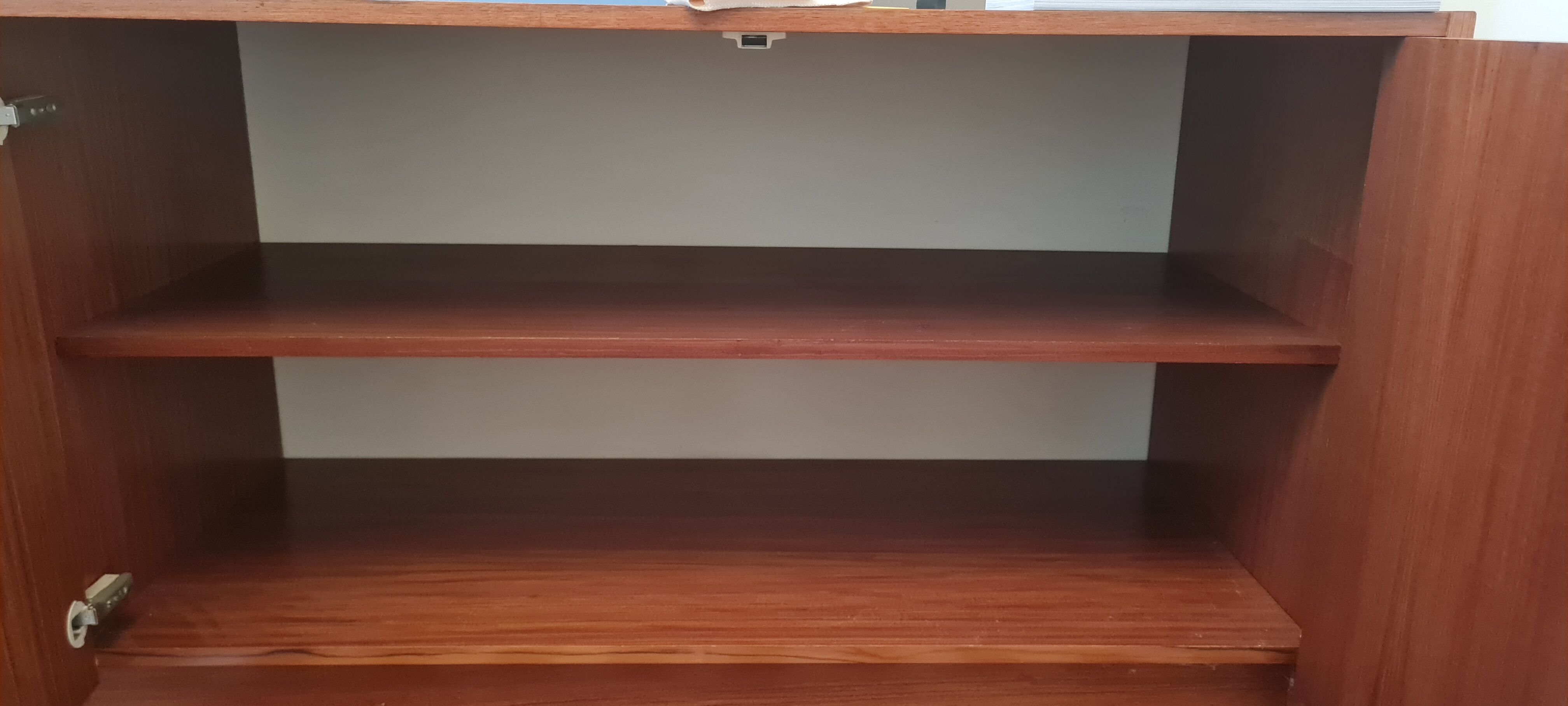 Scandinavian teak row