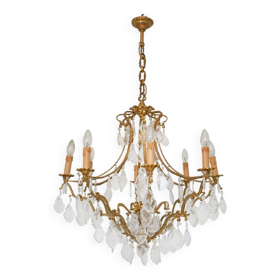 Lustre cage de style Louis XV