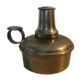 Small gasoline lamp with metal finger