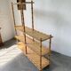 Large rattan shelf 1960