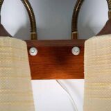 Vintage teak wall lamp for bedside, wall lamp Sweden 1960s