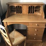 Wooden secretary desk