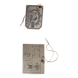 Tractor and trailer Brand Moulin Roty