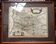 Engraving - old map. Dutch, 18th century.