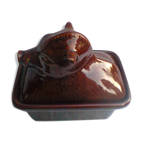 Vintage earthenware terrine