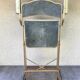 Former Lafuma gold metal folding chair