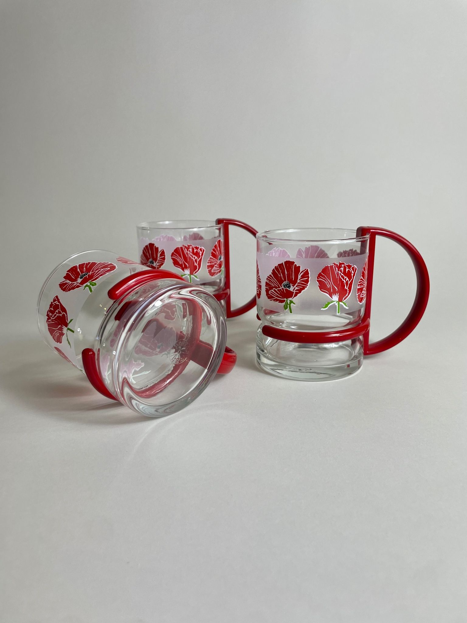 Lot 3 tasses pop art - 70's/80's