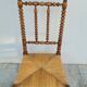 Napoléon III Period Nurse's Chair in Fruitwood