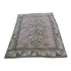 Vintage Turkish Oushak rug 121x140 cm