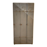 Vintage metal wardrobe