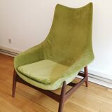 Fauteuil Vert par H. W. Klein pour Bramin, 1960