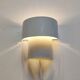 Minimalist white Ikea wall lamp