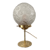 Art Deco globe table lamp