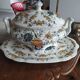 Hubert Bequet earthenware tureen signed