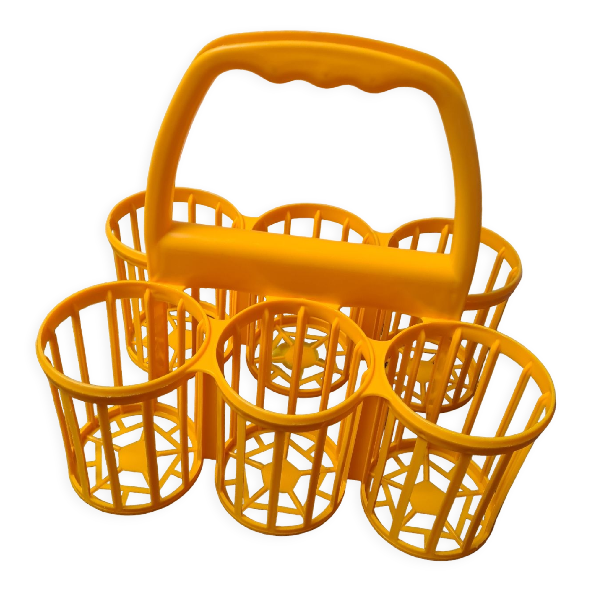 Orange bottle holder