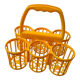 Orange bottle holder