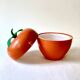 Apple ice bucket, made in Italy, 1970s