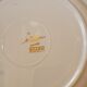 Vintage flat plates decorated with Sarreguemines flowers
