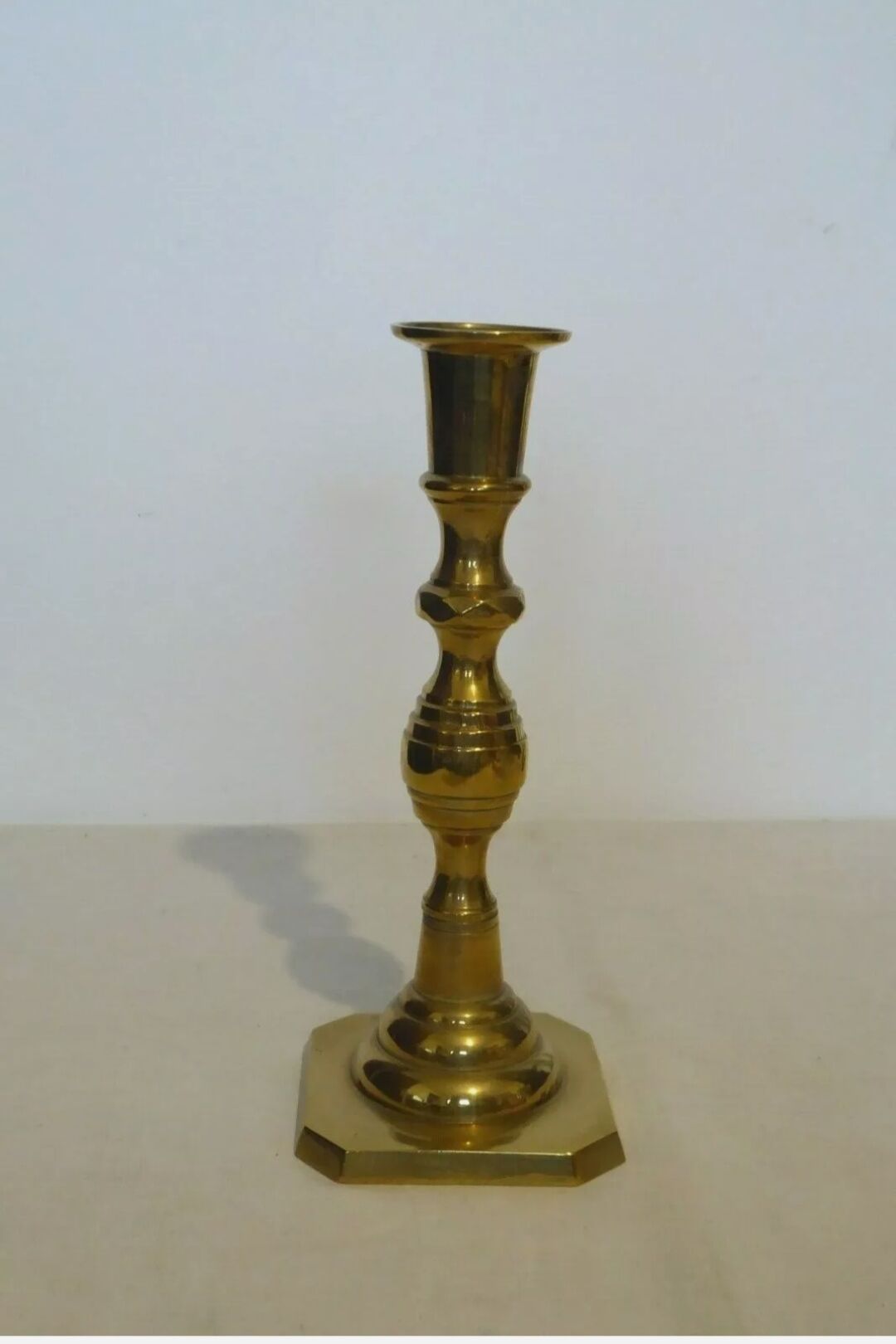 Brass candlestick