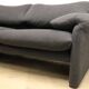“Maralunga” sofa by Vico Magistretti for Cassina in tweed