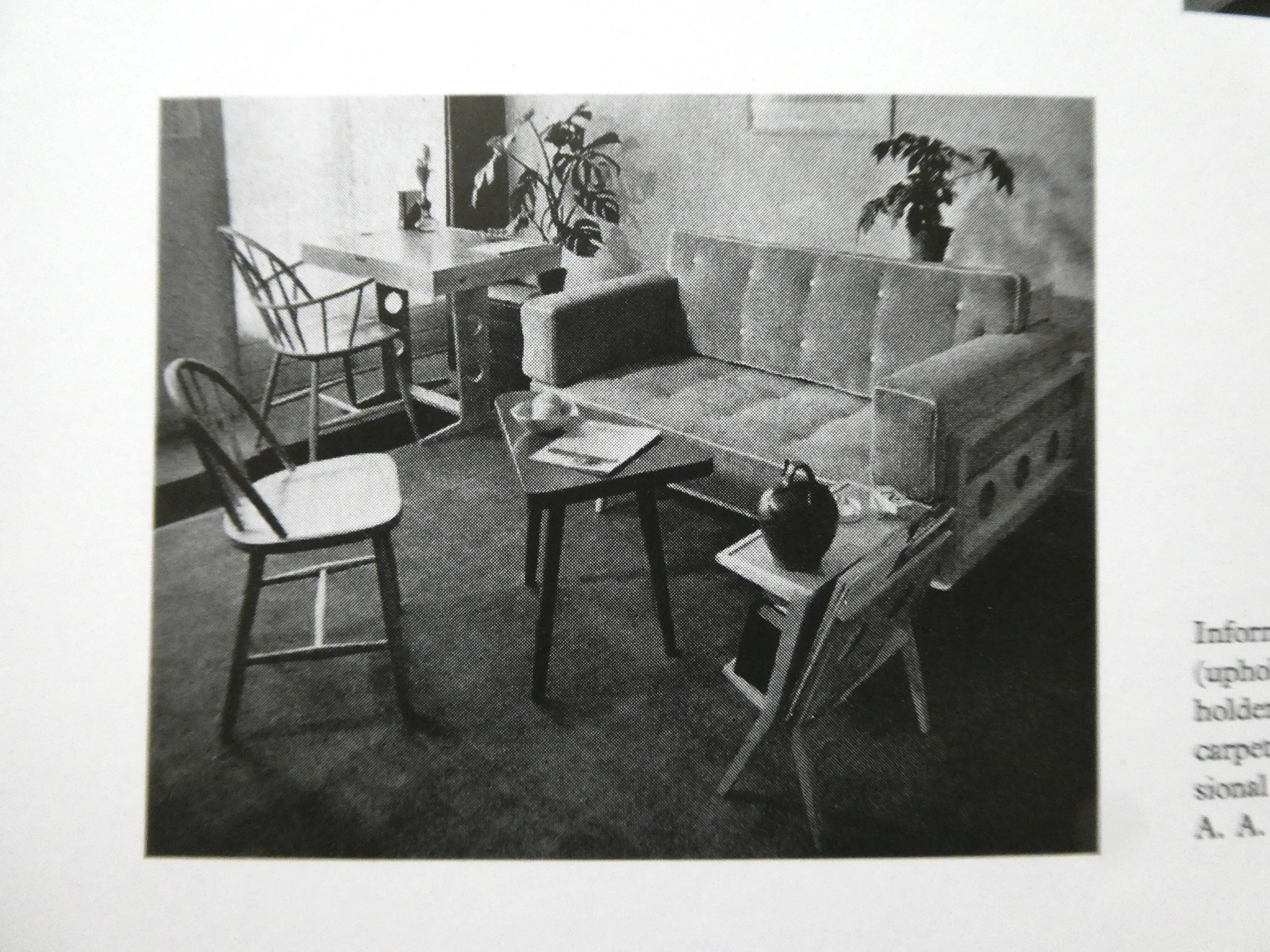 Abraham A Patijn's wooden armchair, 1950s