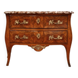 Marquetry chest of drawers