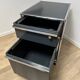 USM Haller wheeled cabinet in Anthracite Grey