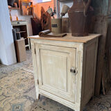 Small patinated jam jar