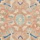 Pink Elegant Decorative Vintage Persian Rug For Living Room, 284x393 Cm