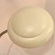 Desk lamp 50s 60s flexible brass metal beige vintage bedside casserole