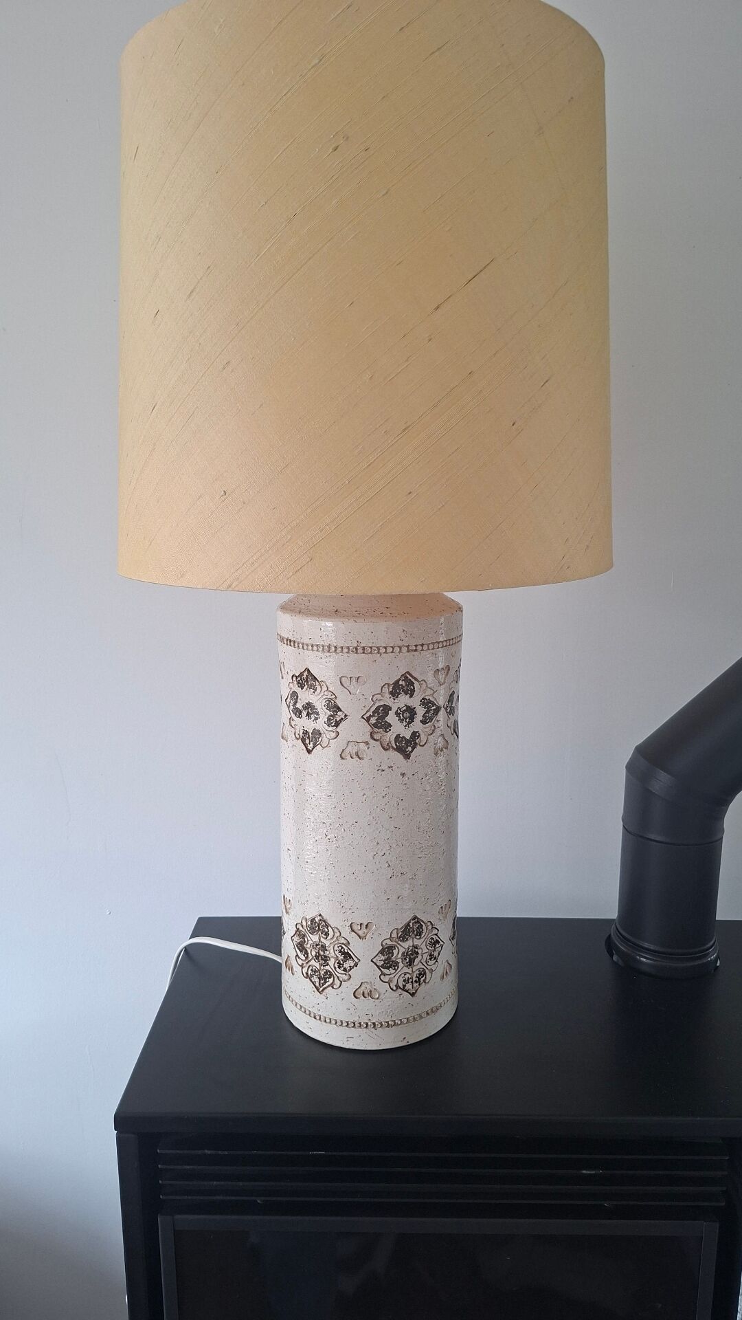 Ceramic lamp by Aldo Londi for Bitossi