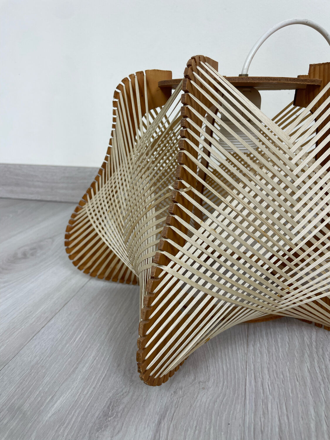 Pair of Scandinavian pendant lamps