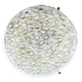 50 cm Murano glass and brass wall light - Egon Hillebrand. Germany 1970.