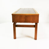 Table d'appoint avec tiroirs, Danemark, années 1960