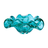Empty vintage italian pocket in murano glass bullicante, 1970