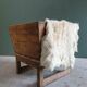 Old flour bin beech wood bin