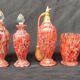 Old toilet kit Verrerie Clichy/6 pieces