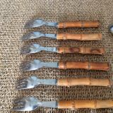 Bamboo cutlery set