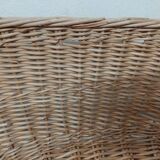Large vintage wicker basket