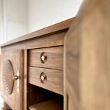 Art deco cabinet by charles dudouyt