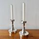 Vintage Pair of Silver Candlesticks by Löfman