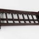 16th Century gothic style hand carved wall mount rack
