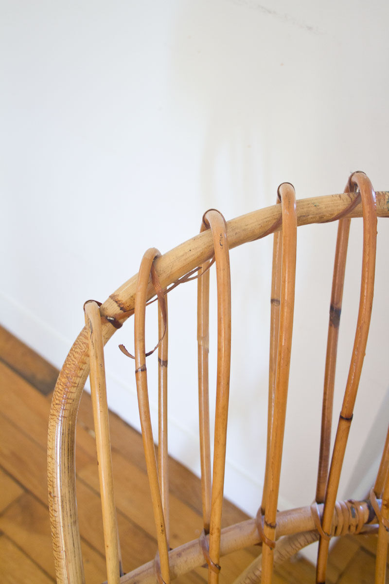 Rattan rocking chair